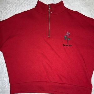 Forever 21 Turtle Neck Hoodie